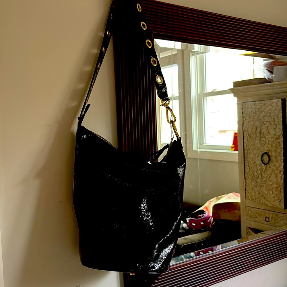 Claudia genuine leather luxury bag.